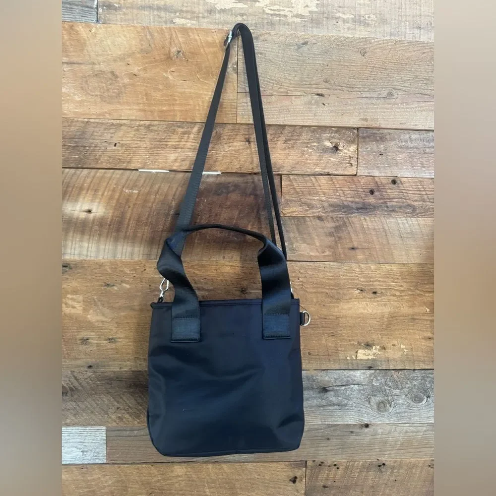 🖤 BearPaw Black Convertible Crossbody/Mini Tote 🖤 EUC